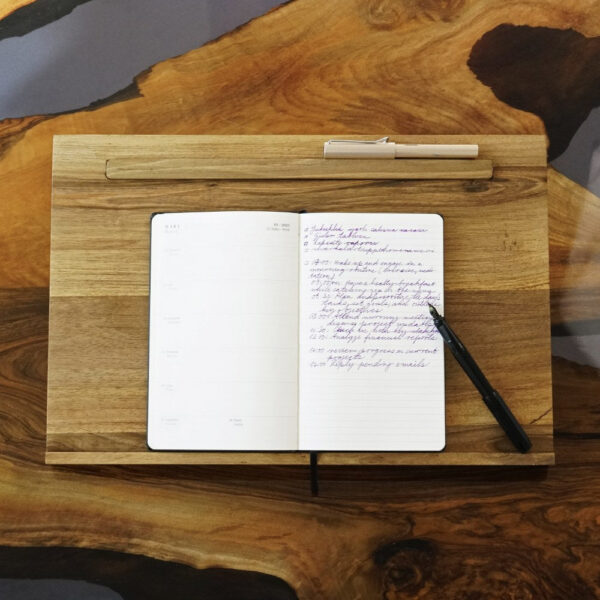 Vergilia Solid Walnut Writing Slope & Laptop Stand - Image 2