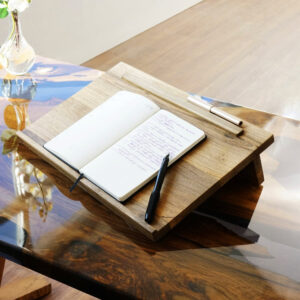Vergilia Solid Walnut Writing Slope & Laptop Stand