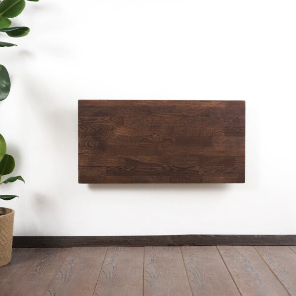 Vergilia Wall-Mounted Folding Desk – Floating Wooden Table - Image 7