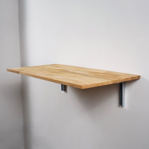 Vergilia Wall-Mounted Folding Desk – Floating Wooden Table - Image 12