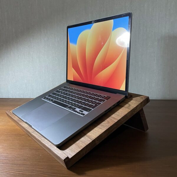 Vergilia Solid Walnut Writing Slope & Laptop Stand - Image 7